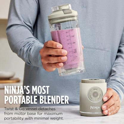 Ninja Blast Max Portable Blender – Cordless Personal Smoothie Maker with Ice Crushing Power, 22oz Travel Cup
