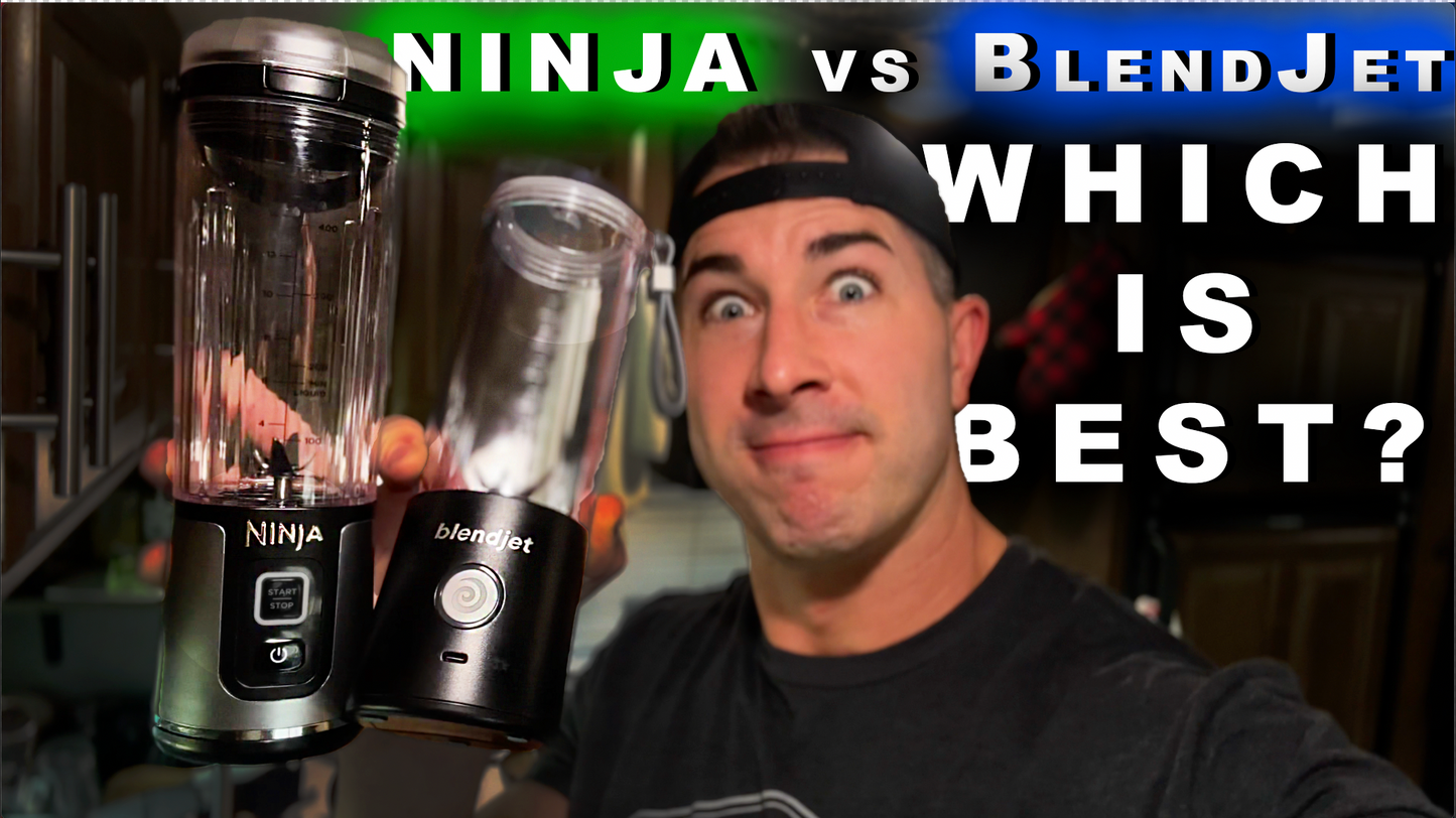 Ninja Blast Max Portable Blender – Cordless Personal Smoothie Maker with Ice Crushing Power, 22oz Travel Cup